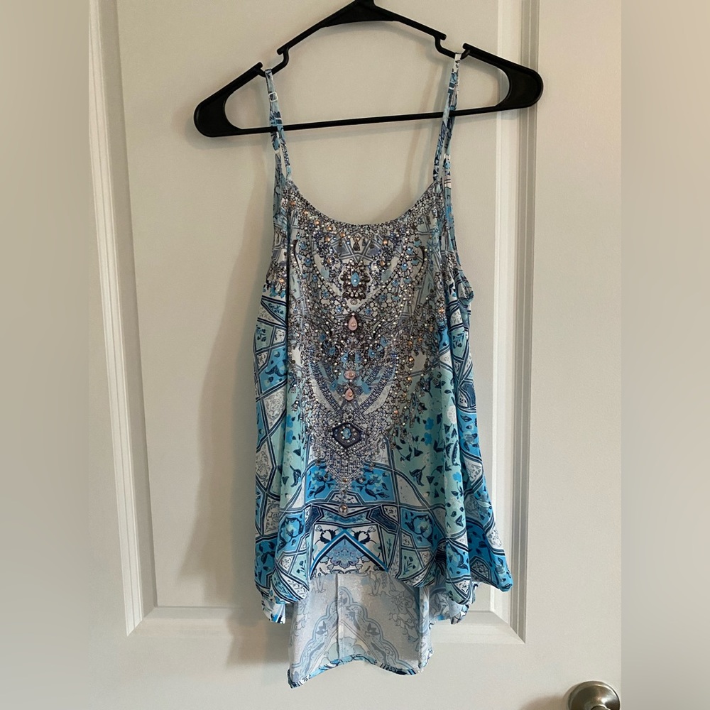 Beaded ladies top